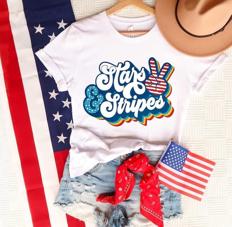 Stars & Stripes - Glitter