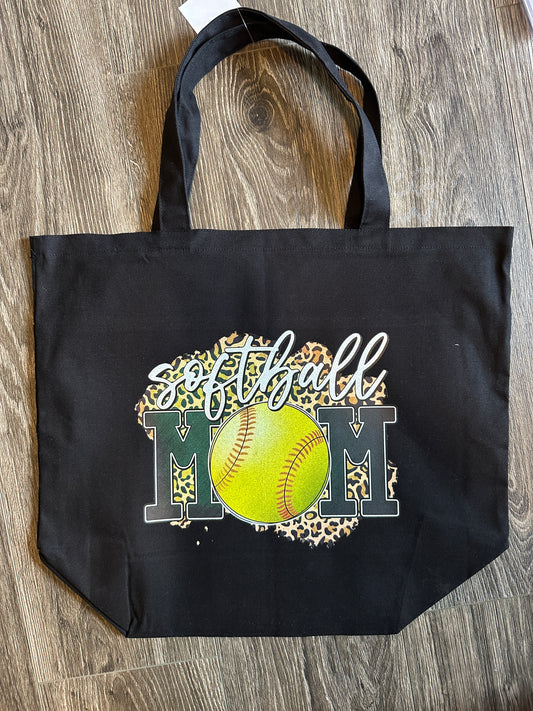 Softball Mom Bag - Glitter