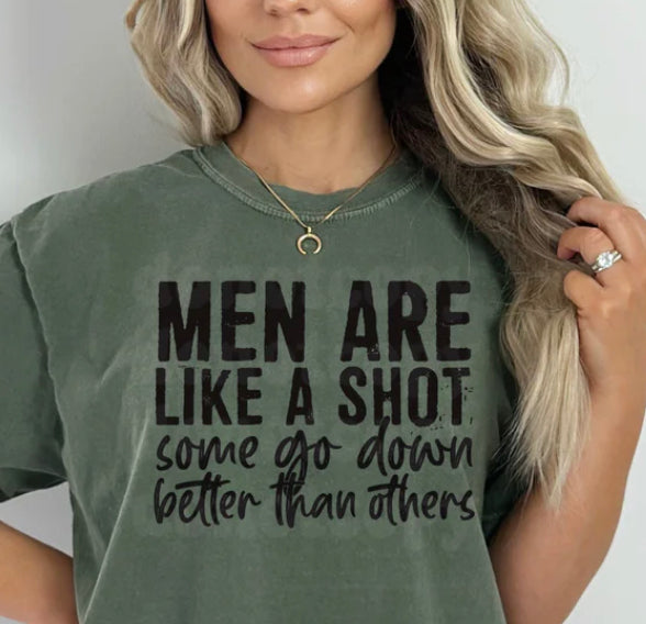 Men Are Like Shots