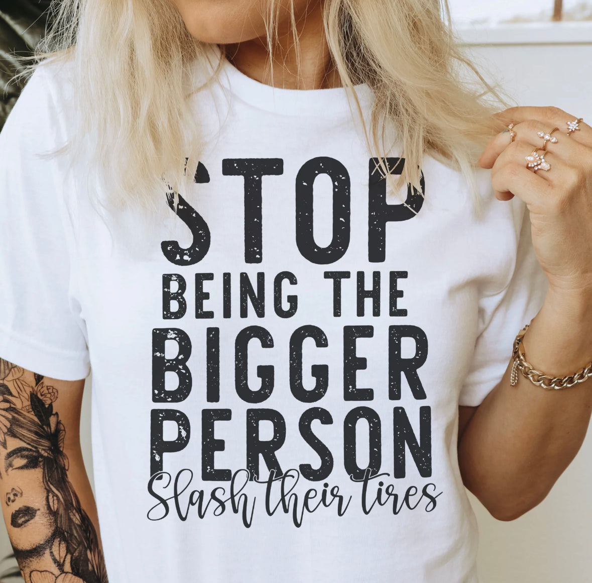 Stop Being The Bigger Person