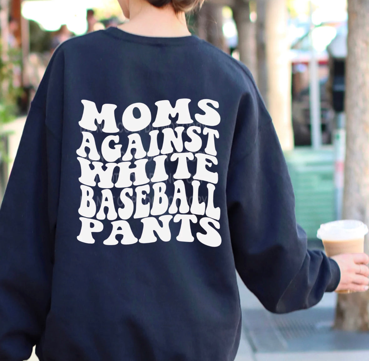 Moms Against White Softball Pants